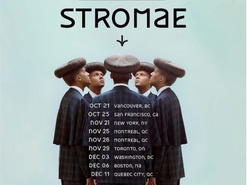Stromae annonce une tournée en Amérique du Nord